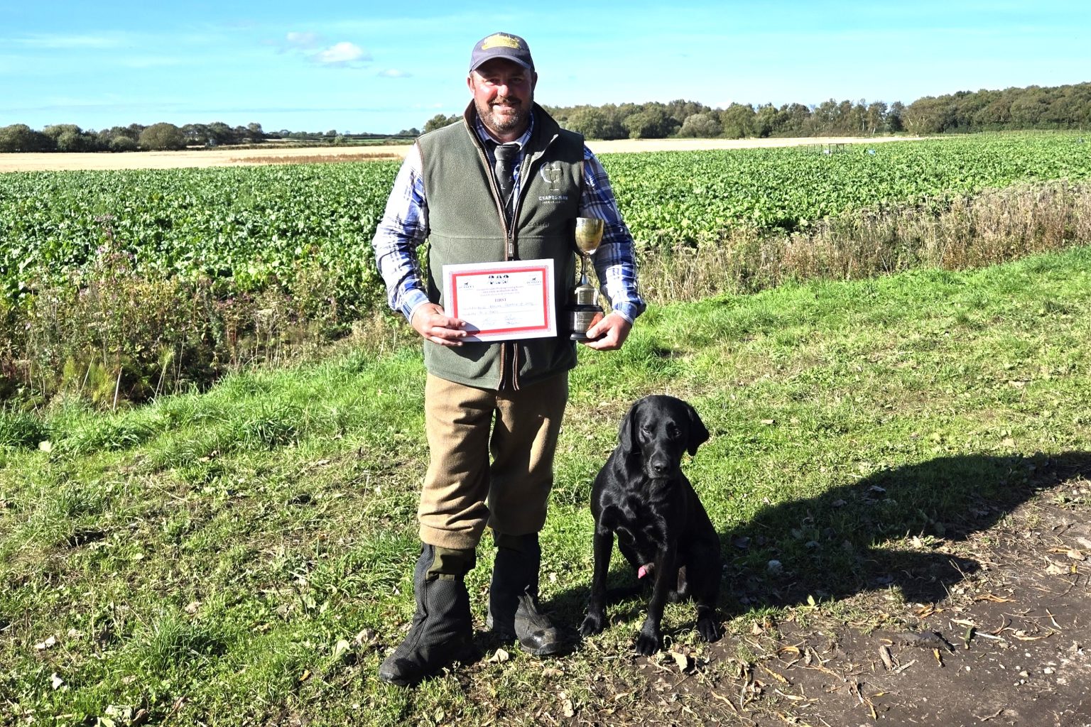 Two in a Row for Lee CHAPEL FARM DOG FOOD